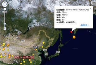 印尼附近海域发生6.8级地震 印尼附近海域发生6.8级地震